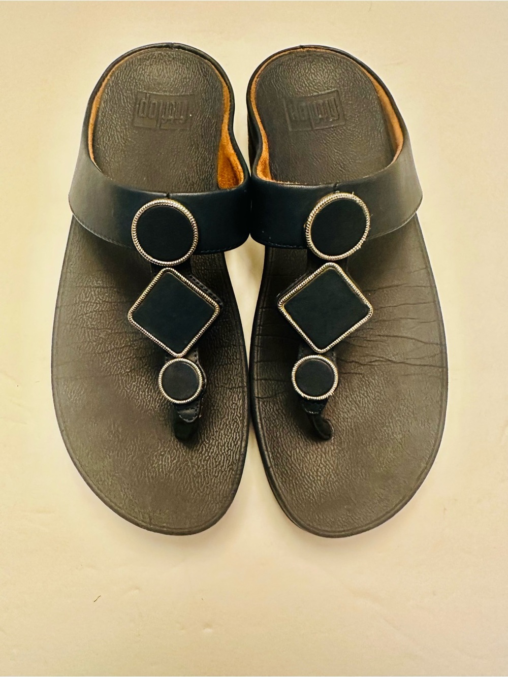 Womens Dark Navy Blue Fitflop 
Size 7